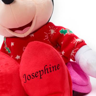 Minnie Mouse Festive Medium Soft Toy - 37cm