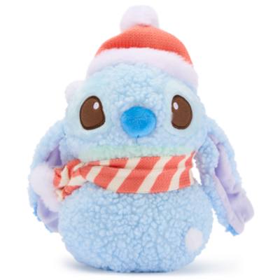 Disney Store Japan Stitch Snowman Medium Soft Toy - 27cm