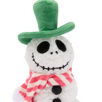Disney Store Japan - Tim Burtons Nightmare Before Christmas - Jack Skellington - Schneemann - Mittelgro&szlig;e Kuschelpuppe - 35 cm