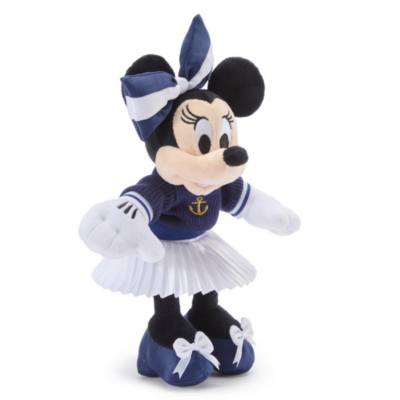 Minnie Maus - Mittelgro&szlig;es Kuscheltier im Marine-Look