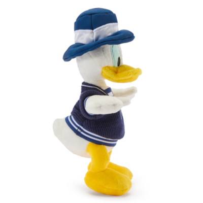 Donald Duck - Mini Bean Bag Kuscheltier im Marine-Look - 20 cm