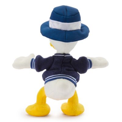Donald Duck - Mini Bean Bag Kuscheltier im Marine-Look - 20 cm