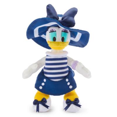 Daisy Duck - Mini Bean Bag Kuscheltier im Marine-Look - 25 cm