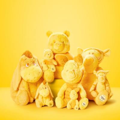 Winnie the Pooh The Disney Store at Selfridges Collection Yellow Medium Soft Toy - 34cm