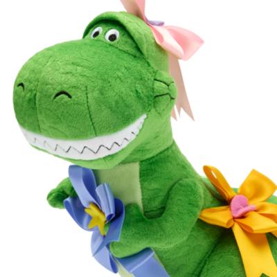 Disney Store Japon Peluche Rex de taille moyenne 30e&nbsp;anniversaire, Toy Story, 35&nbsp;cm
