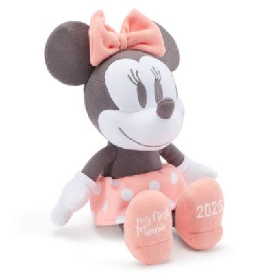 Minnie Mouse 'Born in 2026' Baby Small Soft Toy - 30cm