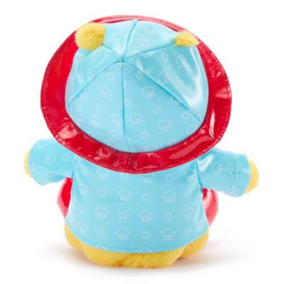 Winnie Puuh in Regenkleidung - Mini Bean Bag Kuscheltier - 18 cm