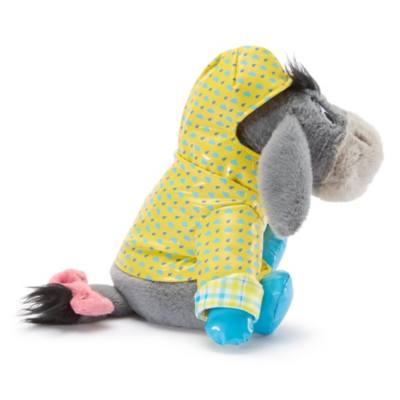 Winnie Puuh - I-Aah in Regenkleidung - Mini Bean Bag Kuscheltier - 19 cm
