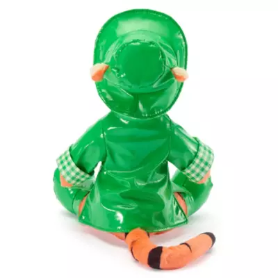 Winnie Puuh - Tigger in Regenkleidung - Mini Bean Bag Kuscheltier - 21 cm