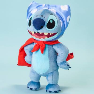 Lilo & Stitch - Stitch als Superheld - Tag des Experiments 626 - 2026 - Mittelgro&szlig;es Kuscheltier - 33 cm