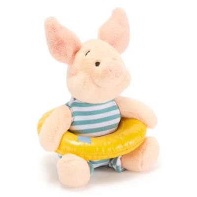 Piglet in Bathing Suit Small Soft Toy - 17cm