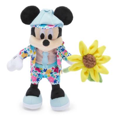 Mickey Mouse Summer Floral Bean Bag &ndash; 23cm