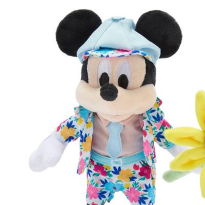 Mickey Mouse Summer Floral Bean Bag &ndash; 23cm