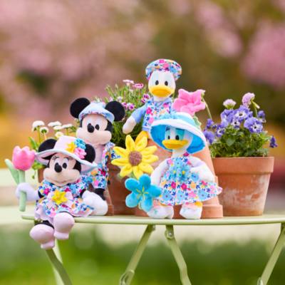 Mickey Mouse Summer Floral Bean Bag &ndash; 23cm