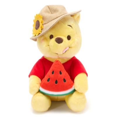 Disney Store Japan - Winnie Puuh - Summertime Soft Toy Kollektion - Mittelgro&szlig;es Kuscheltier - 26 cm