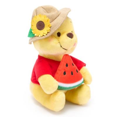 Disney Store Japan - Winnie Puuh - Summertime Soft Toy Kollektion - Mittelgro&szlig;es Kuscheltier - 26 cm