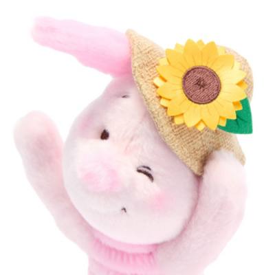 Disney Store Japan - Winnie Puuh - Ferkel - Summertime Soft Toy Kollektion - Mittelgro&szlig;es Kuscheltier - 17,5 cm