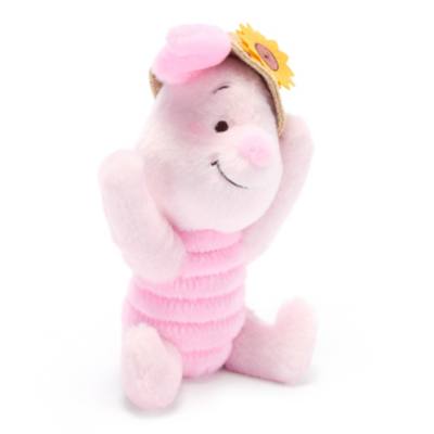 Disney Store Japan - Winnie Puuh - Ferkel - Summertime Soft Toy Kollektion - Mittelgro&szlig;es Kuscheltier - 17,5 cm