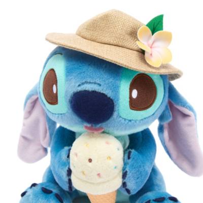 Peluche mediano Stitch, Lilo y Stitch, Summertime, Disney Store Jap&oacute;n (23&nbsp;cm)