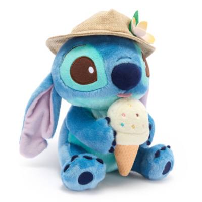 Peluche mediano Stitch, Lilo y Stitch, Summertime, Disney Store Jap&oacute;n (23&nbsp;cm)