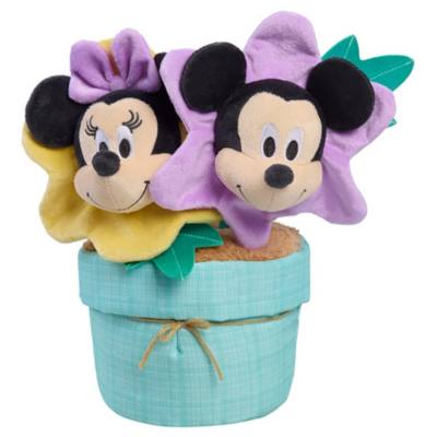 Just Play Blooming Buddies Minnie Mouse and Mickey Mouse Soft Toy - 30cm