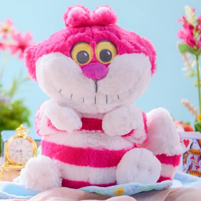 Piccolo peluche Stregatto Disney Babies con copertina a sacco, 26 cm