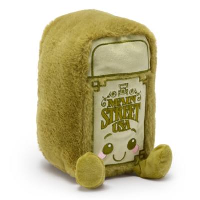 Peluche cestino dei rifiuti di Main Street, Disney Iconics, D23: The Ultimate Disney Fan Event, 24 cm