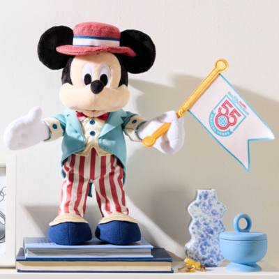 Peluche Mickey 55e&nbsp;anniversaire de Walt Disney World de taille moyenne, 38&nbsp;cm