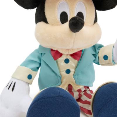 Peluche Mickey 55e&nbsp;anniversaire de Walt Disney World de taille moyenne, 38&nbsp;cm
