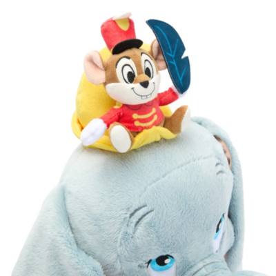 Peluche grande Dumbo e Timoteo per l'85&ordm; anniversario, Disney Vault, D23: The Ultimate Disney Fan Event, 50 cm