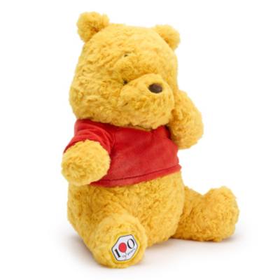 Peluche Winnie l'Ourson de luxe 100e&nbsp;anniversaire, 36&nbsp;cm