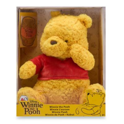 Peluche Winnie l'Ourson de luxe 100e&nbsp;anniversaire, 36&nbsp;cm