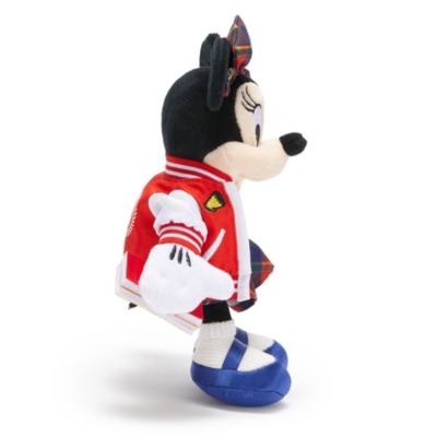 Collegiate Minnie Mouse Mini Bean Bag Soft Toy - 24cm
