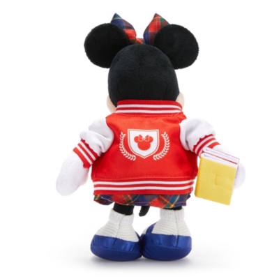 Collegiate Minnie Mouse Mini Bean Bag Soft Toy - 24cm