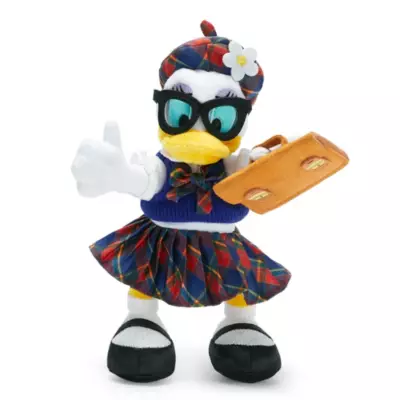 Collegiate Daisy Duck Mini Bean Bag Soft Toy - 25cm