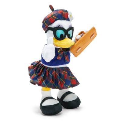 Collegiate Daisy Duck Mini Bean Bag Soft Toy - 25cm