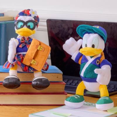 Collegiate Daisy Duck Mini Bean Bag Soft Toy - 25cm