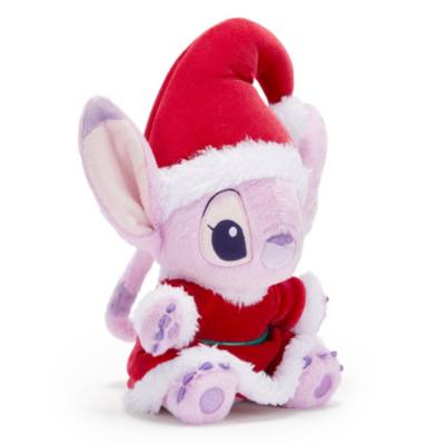 Mini peluche imbottito Angel Collezione Natale, Lilo & Stitch, 20 cm