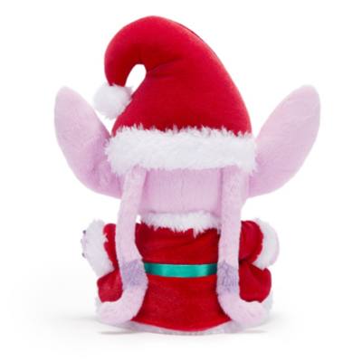 Mini peluche imbottito Angel Collezione Natale, Lilo & Stitch, 20 cm