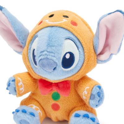 Stitch Gingerbread Mini Bean Bag, Lilo & Stitch &ndash; 21cm