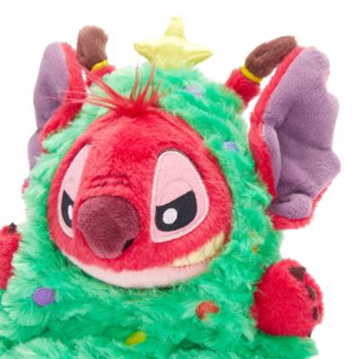 Mini peluche imbottito Leroy albero di Natale, Lilo e Stitch, 20 cm