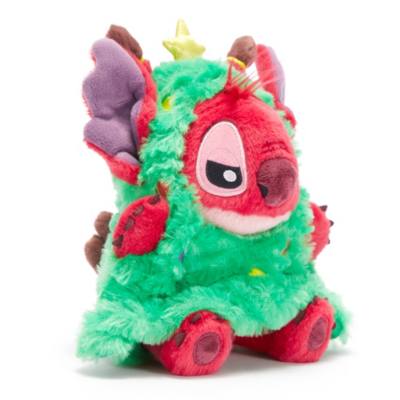 Mini peluche imbottito Leroy albero di Natale, Lilo e Stitch, 20 cm