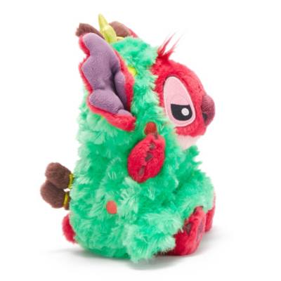 Mini peluche imbottito Leroy albero di Natale, Lilo e Stitch, 20 cm