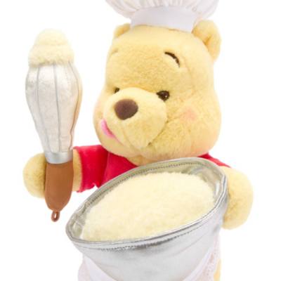Peluche medio Winnie the Pooh pasticcere Disney Store Japan, 33 cm