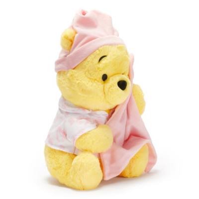 Peluche Winnie the Pooh che dorme con copertina, 26 cm
