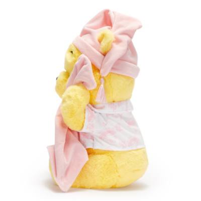 Peluche Winnie the Pooh che dorme con copertina, 26 cm
