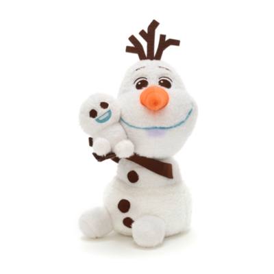 Peluche Olaf Aloha Disney Store La reine des neiges Bonhomme de neige  Guitare 32 cm - Peluches/Peluches Disney Store - La Boutique Disney