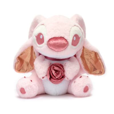 Disney Peluche Stitch Angel rose 20 cm