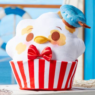 Donald Duck Disney Munchlings Sensational Snacks Popcorn 90th Anniversary Medium Soft Toy