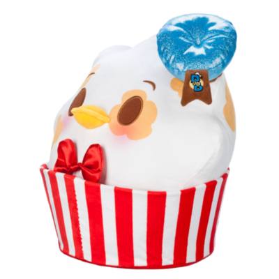 Donald Duck Disney Munchlings Sensational Snacks Popcorn 90th Anniversary Medium Soft Toy
